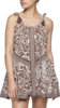 Ramy Brook Gigi Dress - Beach Brown Combo - Thumbnail 1