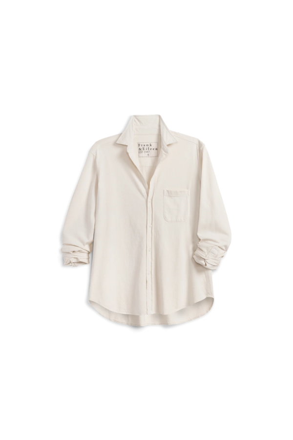 Frank & Eileen Waverly NYC Button Up Shirt - Vintage White