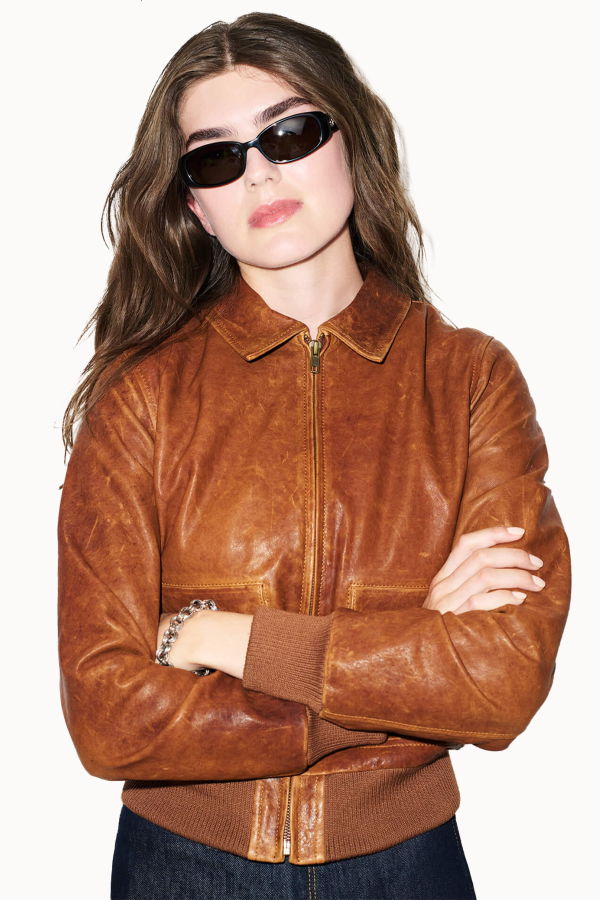 RE/DONE Quinn Jacket - Cognac