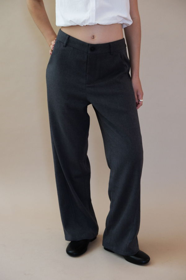 Geel Andy Trouser - Charcoal