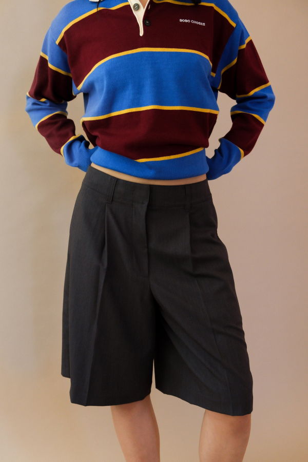 Dunst Bermuda Shorts - Charcoal Grey