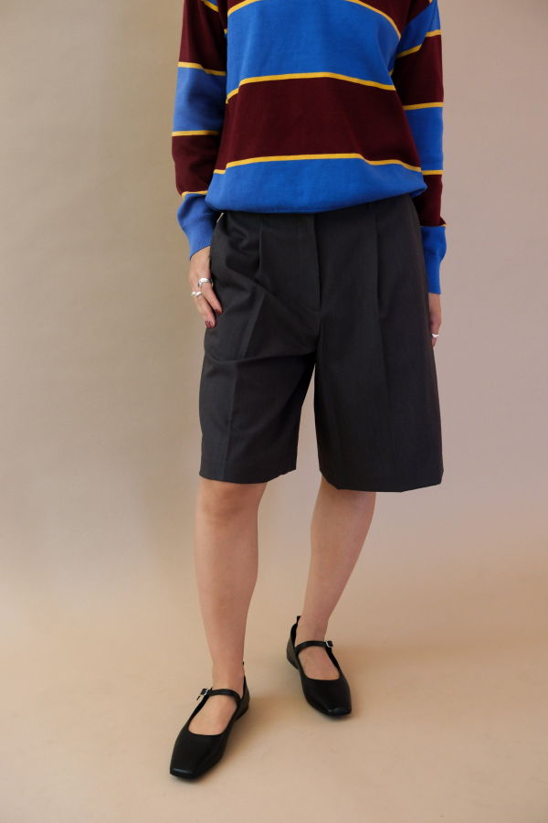 Dunst Bermuda Shorts - Charcoal Grey