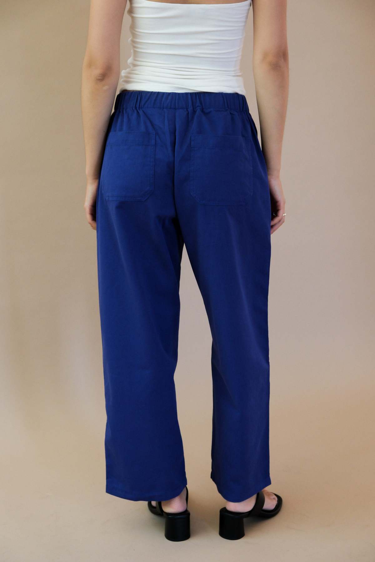 Le Bon Shoppe Gardener's Pant - Deep Blue - Image 2 of 7