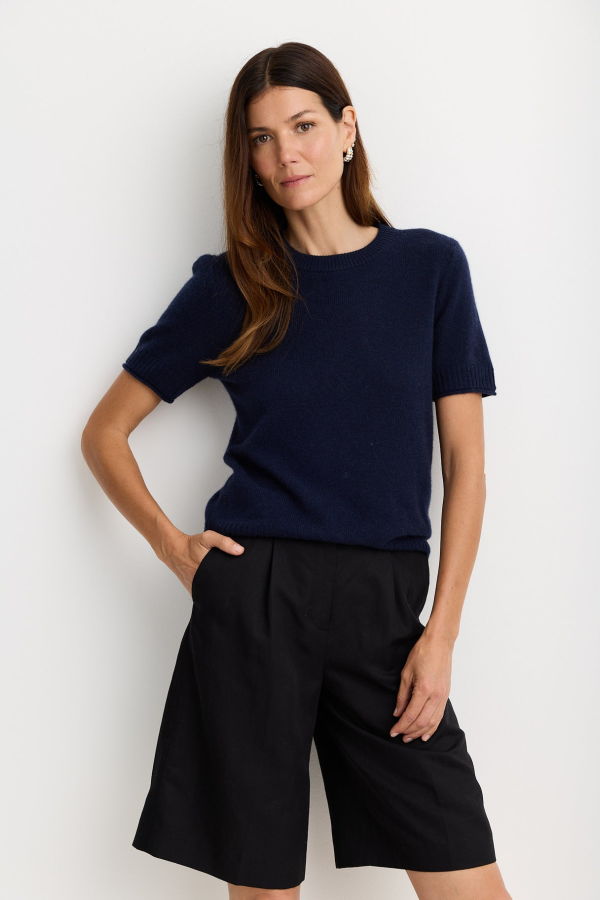 ONE GREY DAY Serafina Cashmere T-Shirt