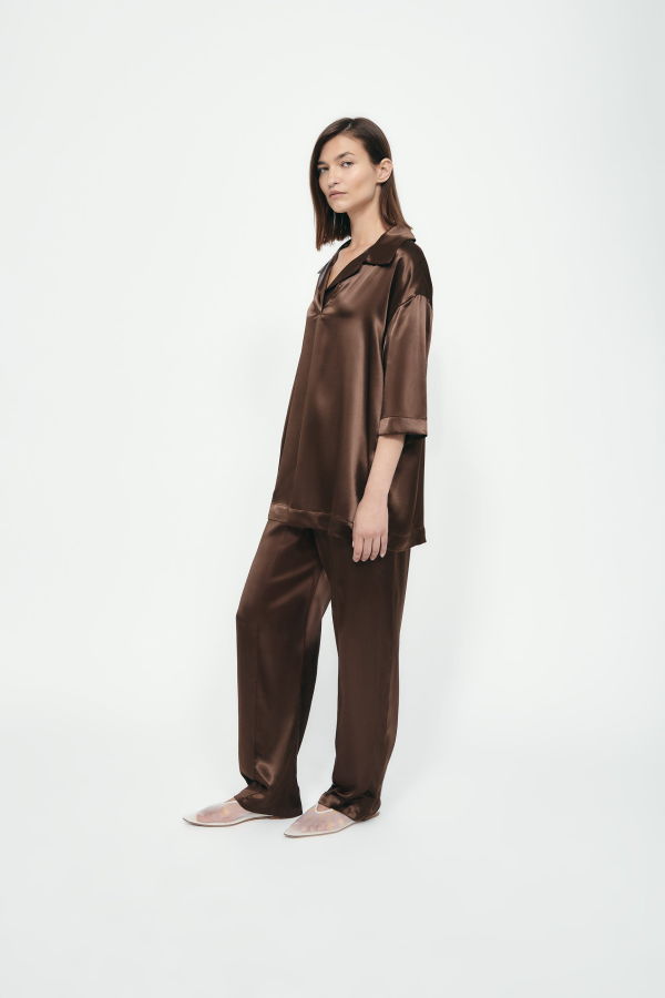 DĀL THE LABEL Nour Satin Pants