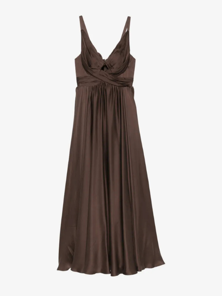 zimmermann resistance leather dress - Mahogany Darcie