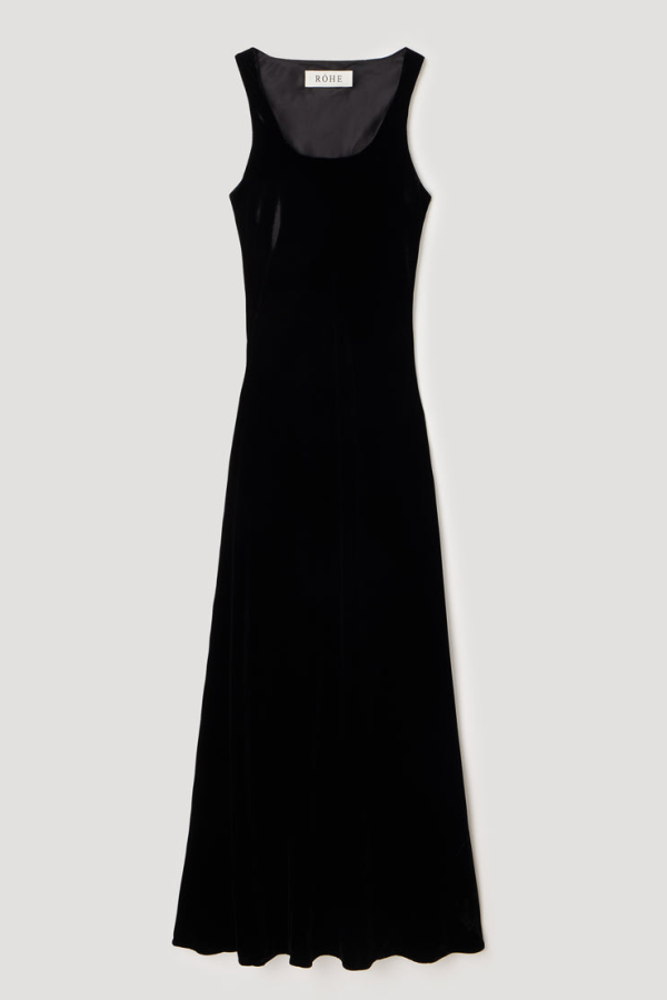 Rohe Scoop-Neck Velvet Dress