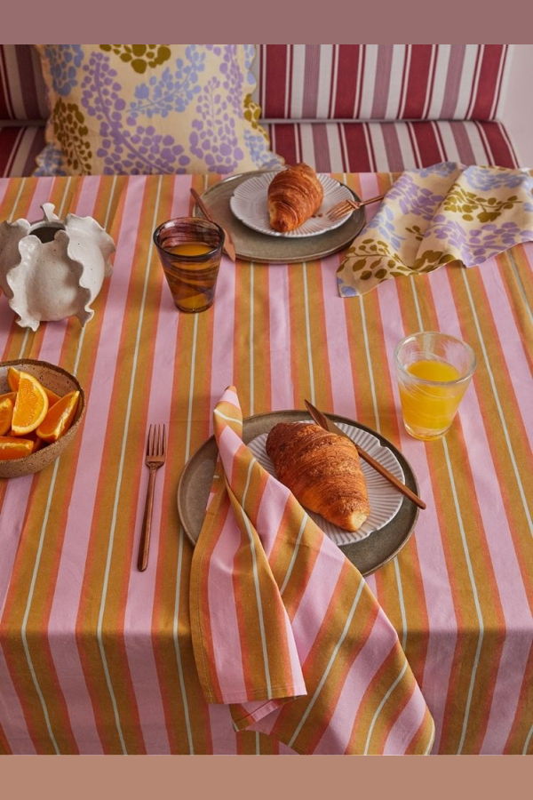 Mosey Me Sunrise Stripe Napkin Set