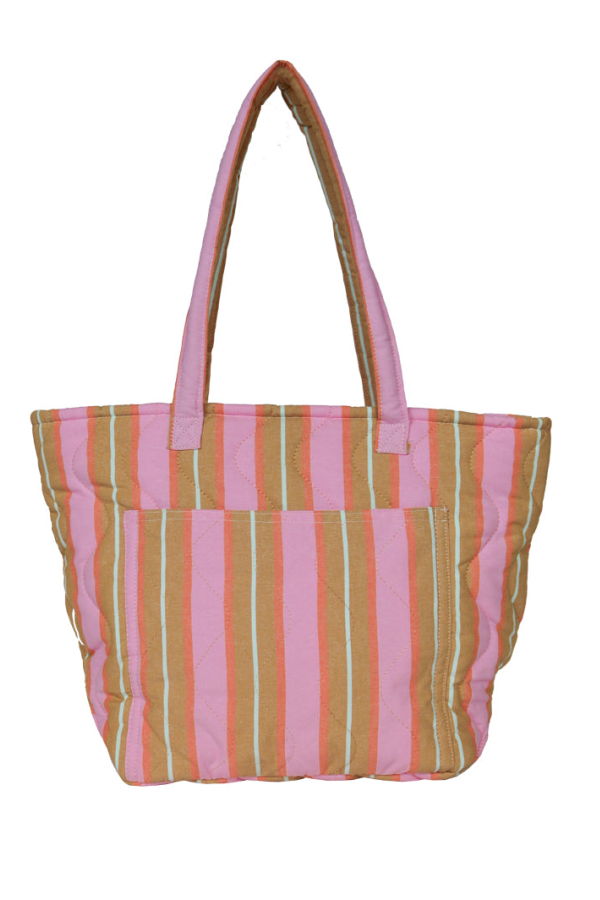 Mosey Me Sunrise Stripe Quilted Bag