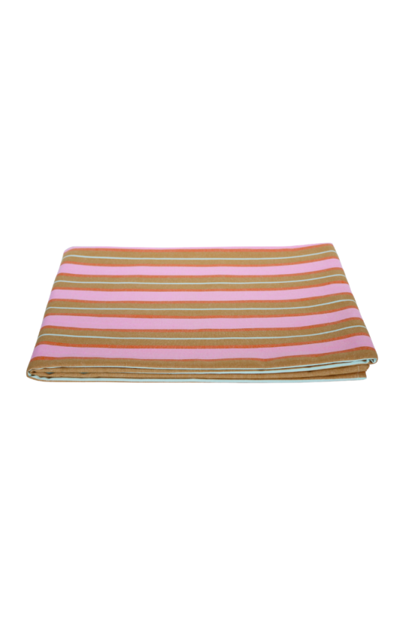 Mosey Me Sunrise Stripe Square Tablecloth