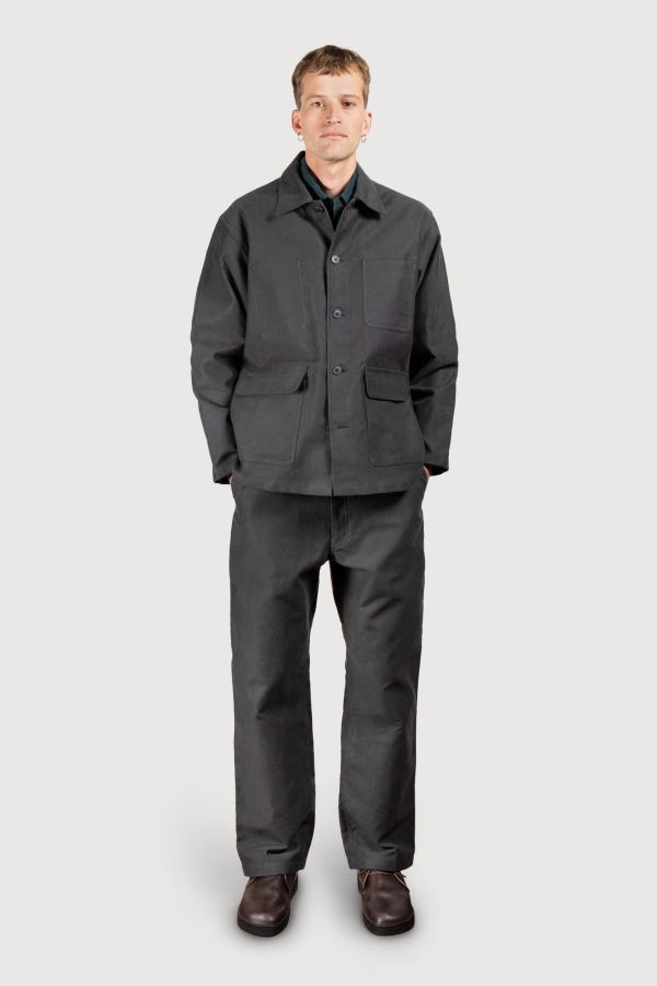 MAN-TLE Jebok Jacket - Tarmac Moleskin