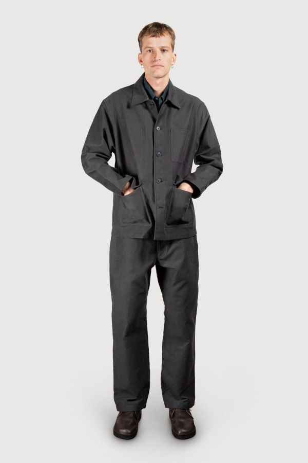 MAN-TLE Jebok Jacket - Tarmac Moleskin