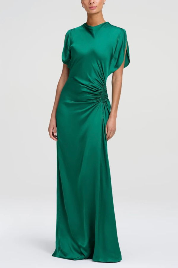 A.L.C. Nadia Gown - Bright Emerald