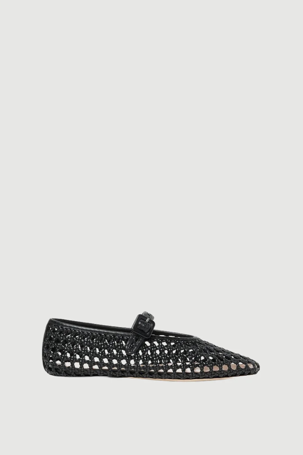 Loeffler Randall Junia Mary Jane Flat - Black