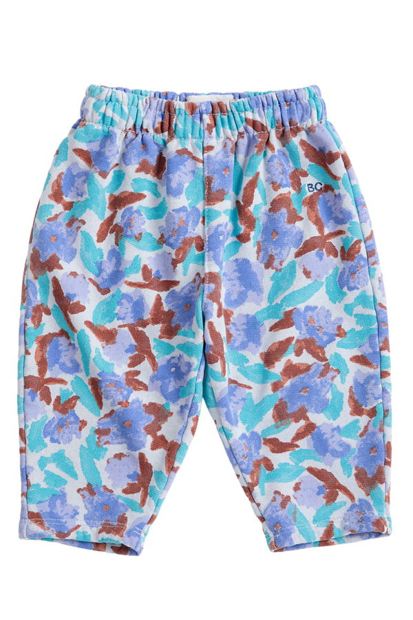 KIDS Bobo Choses Baby Sweatpants All Over Watercolour Floral Print