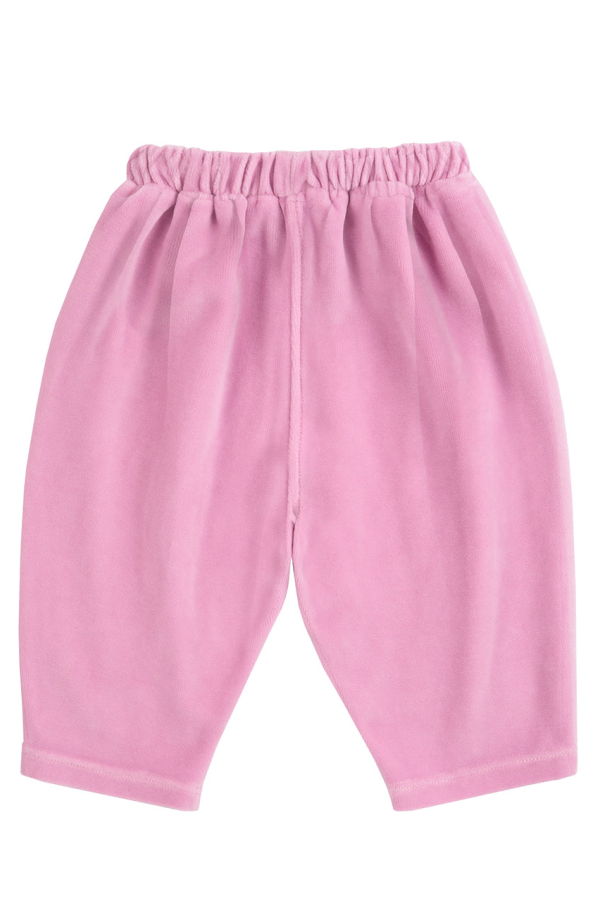 KIDS Bobo Choses Velvet Sweatpants - Pink