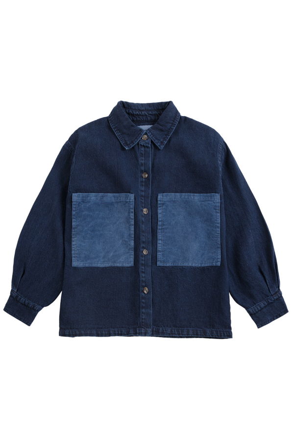 KIDS Bobo Choses Child Denim Shirt - Navy Blue
