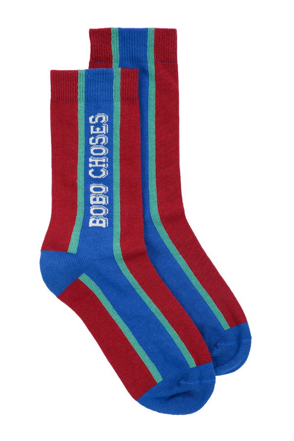 KIDS Bobo Choses Extra-Long Striped Socks
