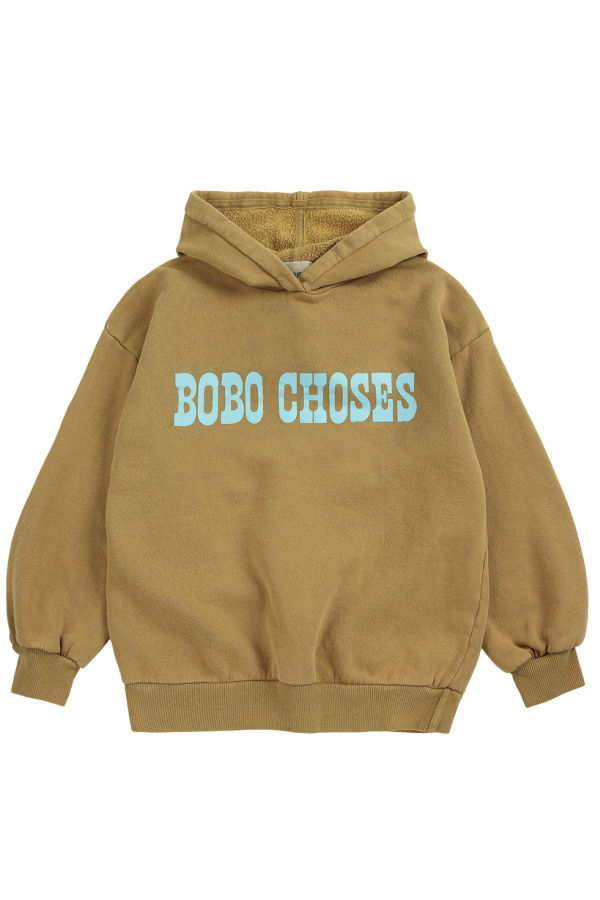 KIDS Bobo Choses Child Hooded Sweatshirt Pop Sweatshirt - Brown