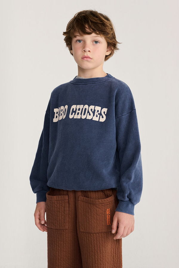 KIDS Bobo Choses Pop Sweatshirt - Navy Blue