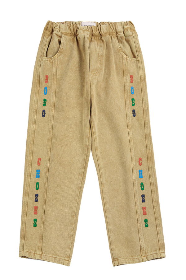 KIDS Bobo Choses Twill Pants - Beige