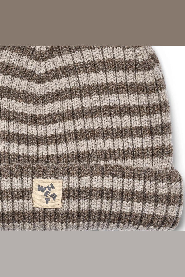 KIDS Wheat Topper Beanie
