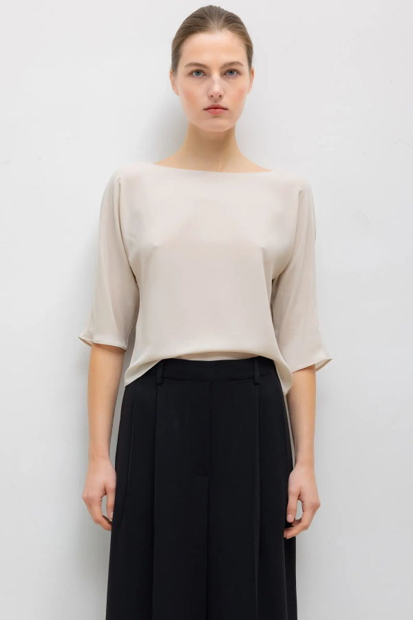 Leset Ari Short Sleeve Dolman Top