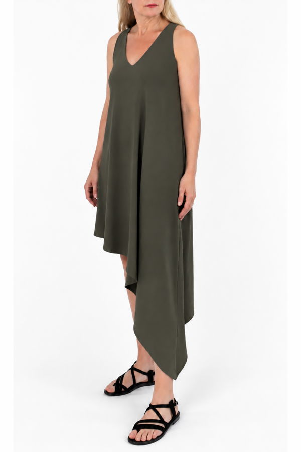 Meg Jersey V-Neck Dress