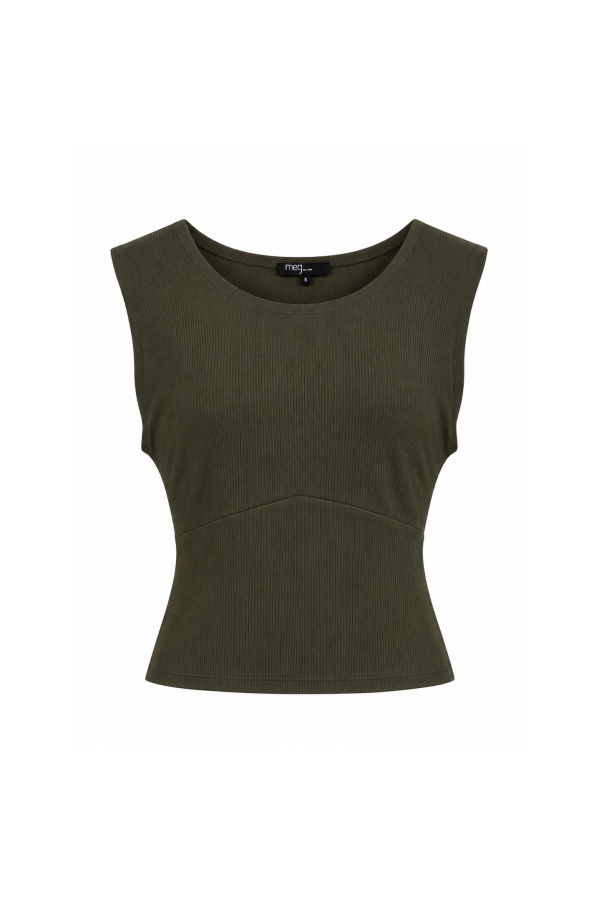 Meg Scoop Neck Skinny Top