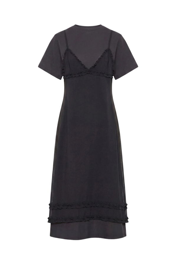 Ulla Johnson Tallis Cotton Dress - Noir