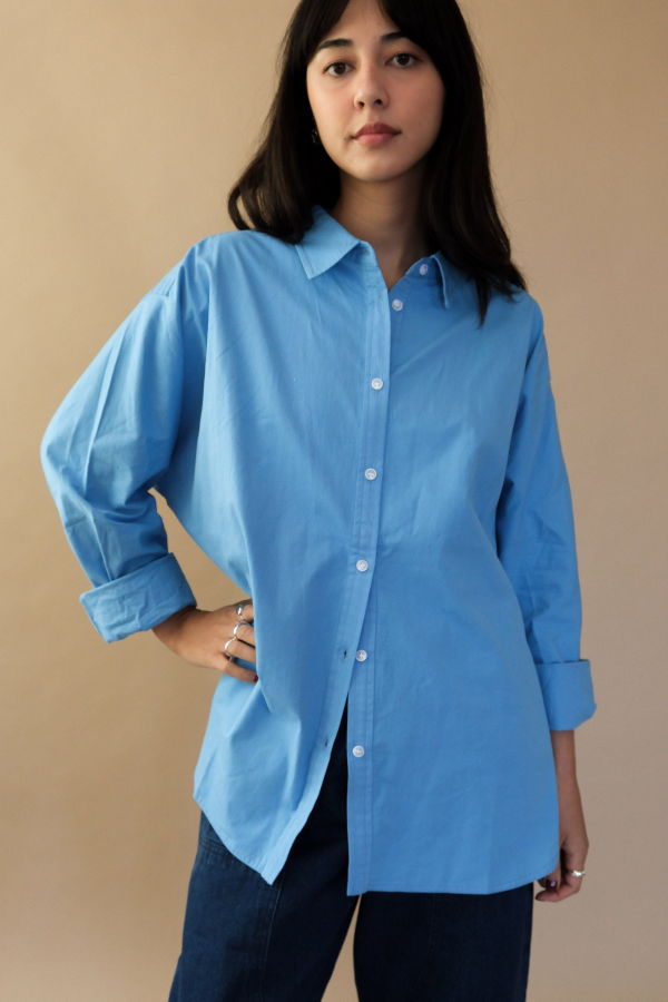 Le Bon Shoppe Light Weight Owen Shirt - Lake Blue