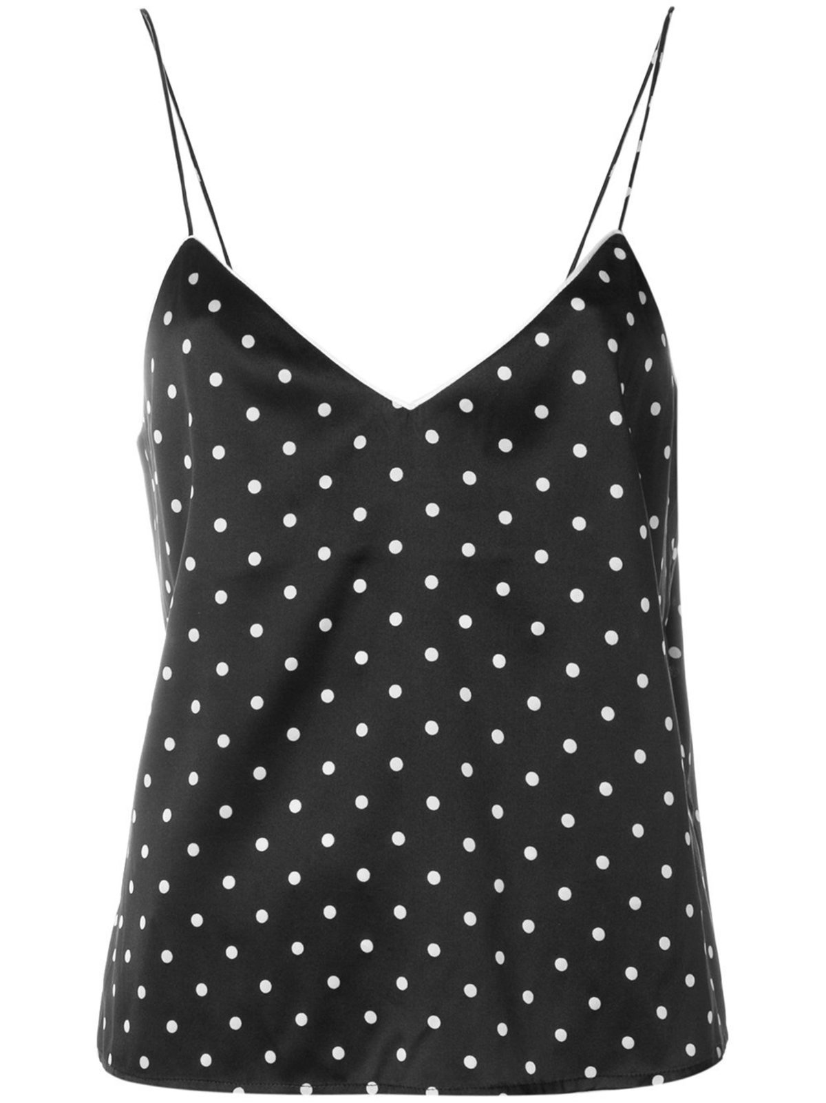polka dot cami top