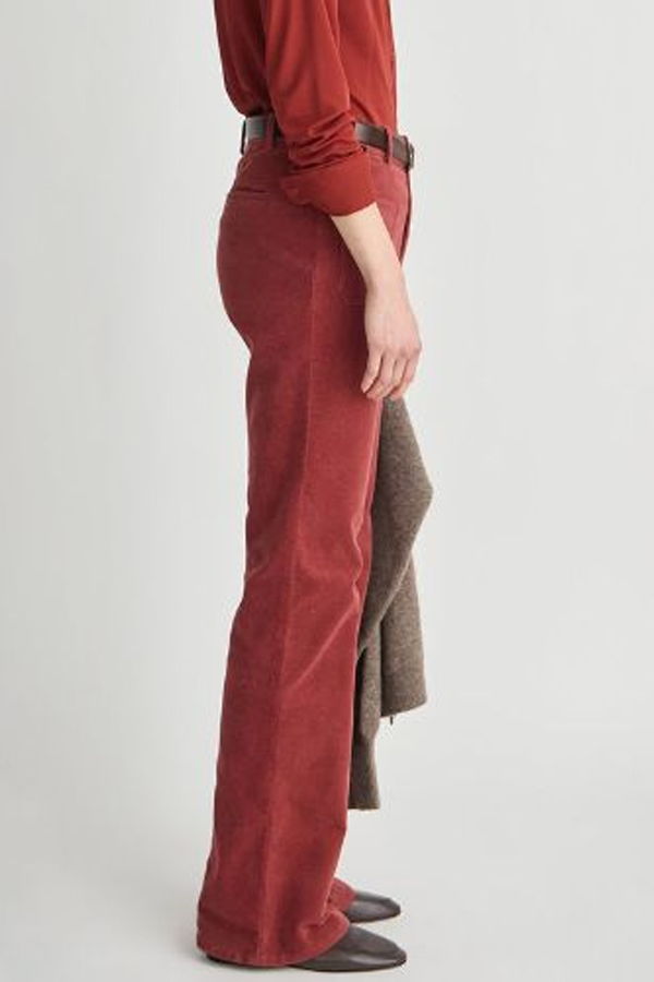 Apiece Apart Charle Flare Trouser - Cinnamon