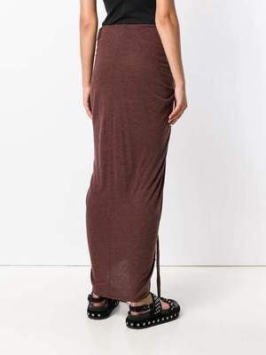 Rick Owens Lilies Skirt - Blood Red | Garmentory