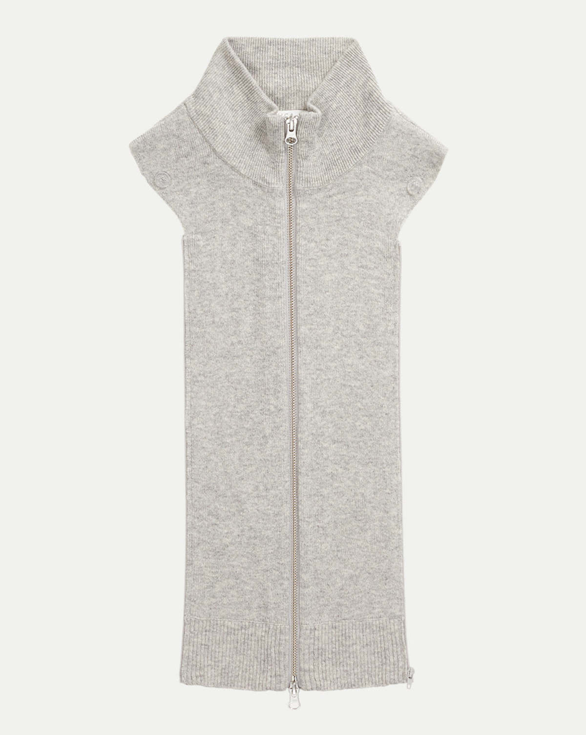 Veronica Beard Uptown Merino Wool-Cashmere Dickey - Image 1 of 4
