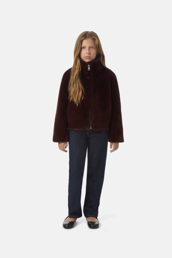 KIDS APPARIS Brooks Kids Coat - Burgundy