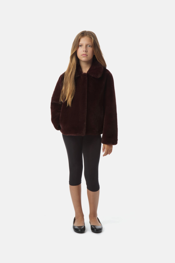 KIDS APPARIS Elis Kids Coat - Burgundy