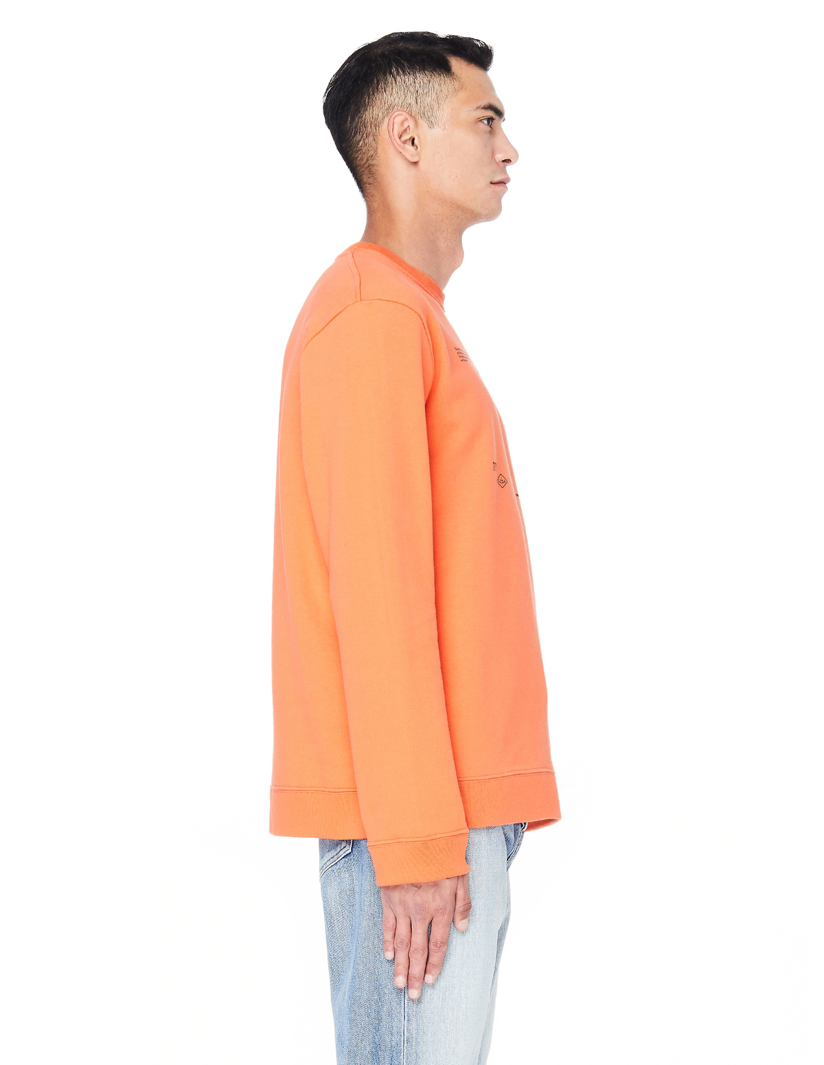 Raf Simons Drugs Sweatshirt - Orange | Garmentory