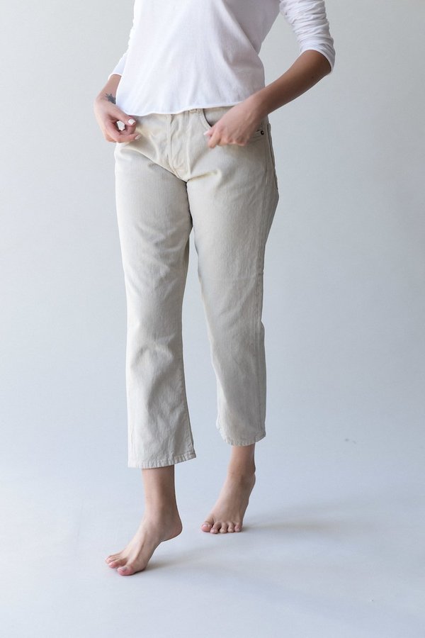6397 Shorty Jeans Stone Garmentory