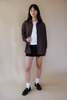 Geel Belted Aria Mini Skort - Black - Thumbnail 5