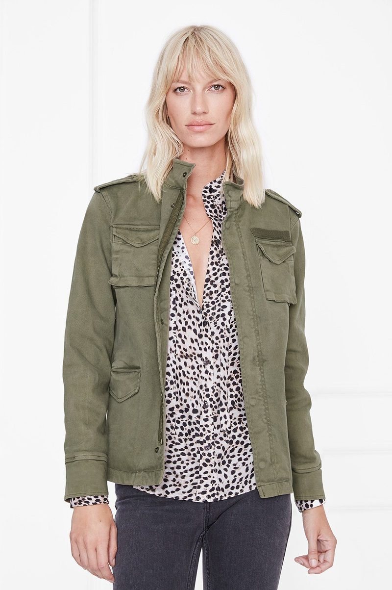 Anine Bing Army Jacket - Green | Garmentory