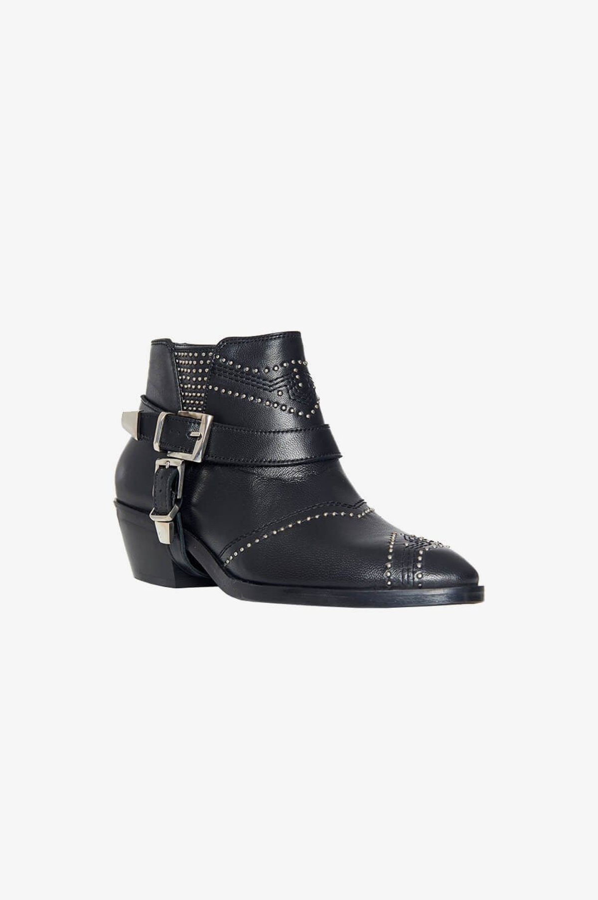 Anine Bing Bianca Boots Black/Silver Garmentory