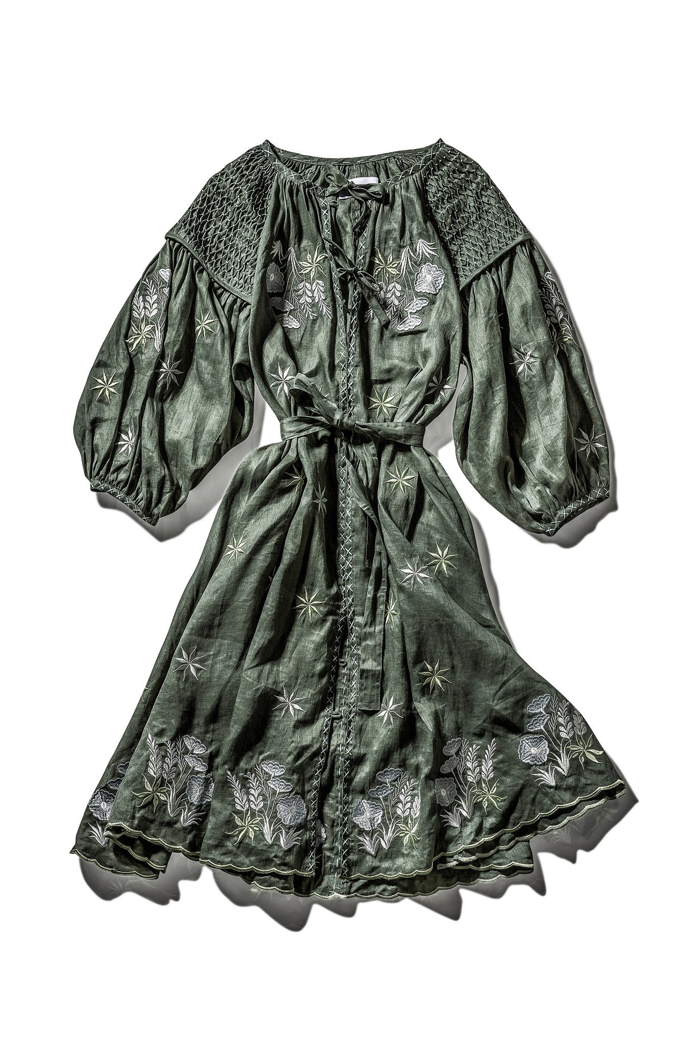 Innika Choo Midi Smock - Green | Garmentory