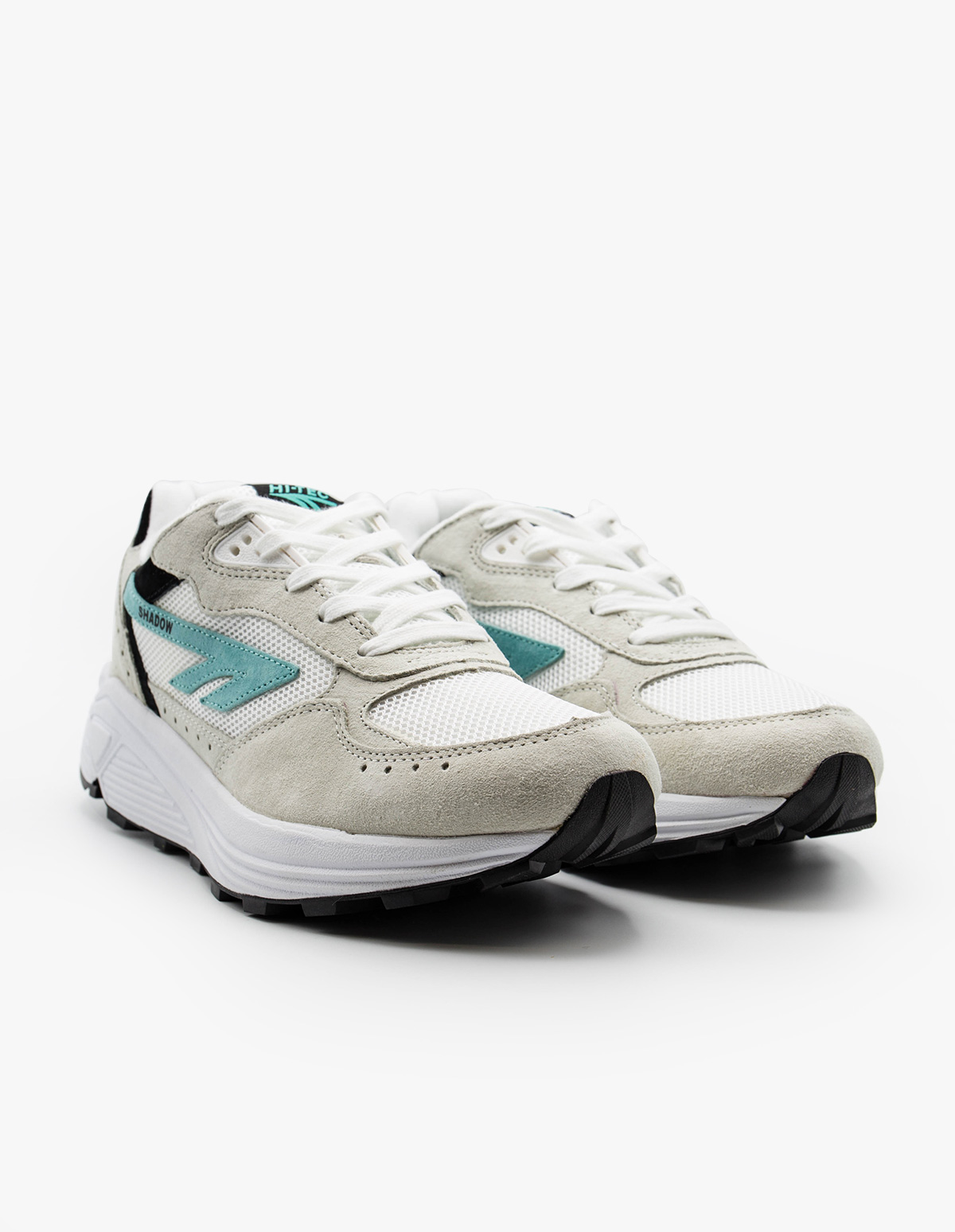 Hi-Tec HTS Silver Shadow RGS sneaker - Bone White/Blue Turquoise/Black