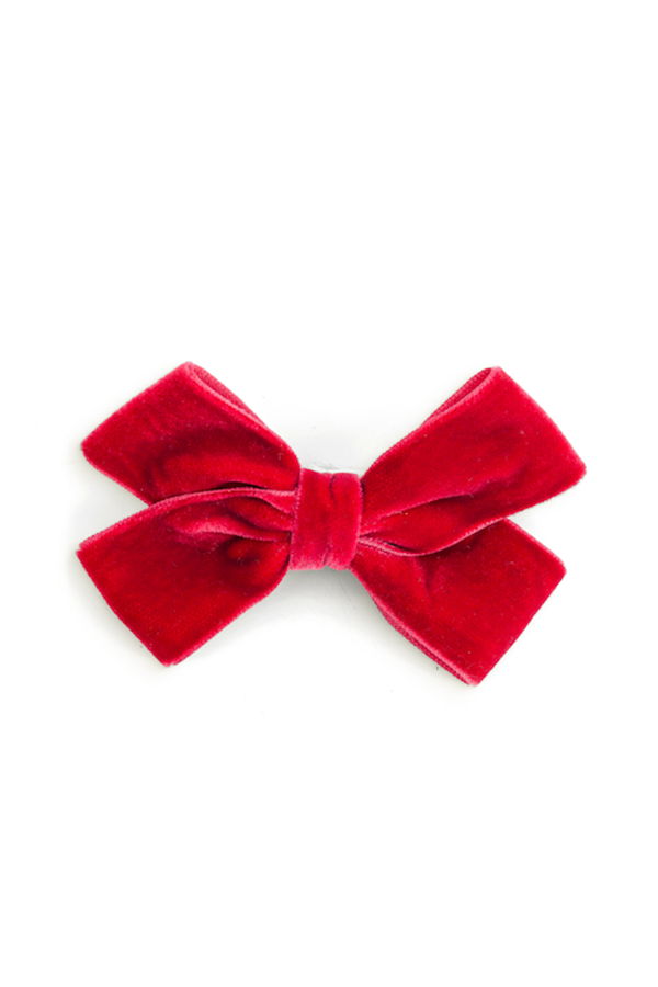 KIDS HELLO SIMONE Velvet Knot Hair Bow
