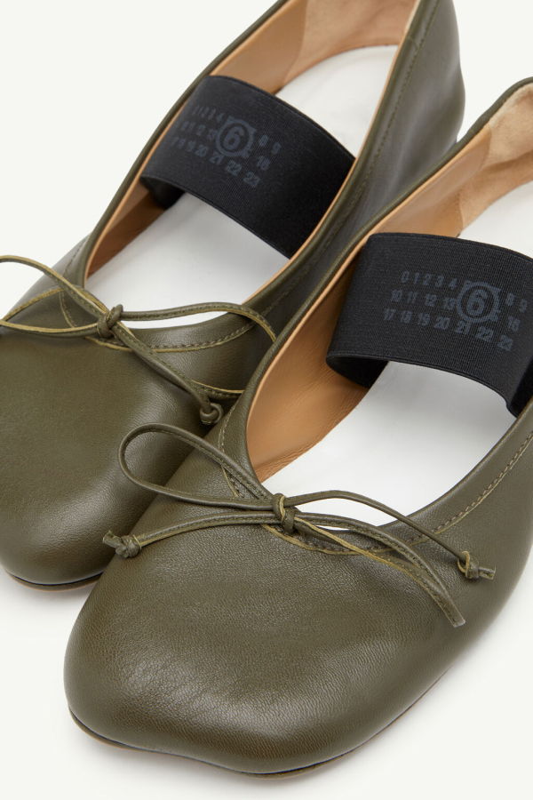 Maison Margiela Anatomic Numeric Ballerinas
