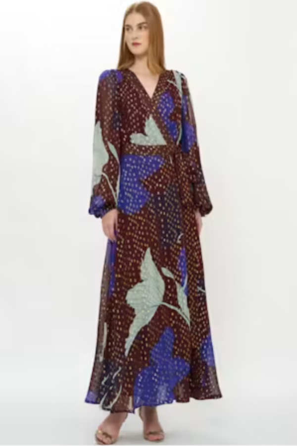 Oliphant Wrap Maxi Dress