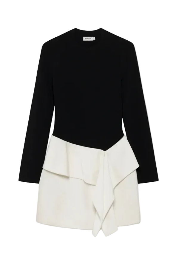Jonathan Simkhai Noel Mini Dress - Black Multi