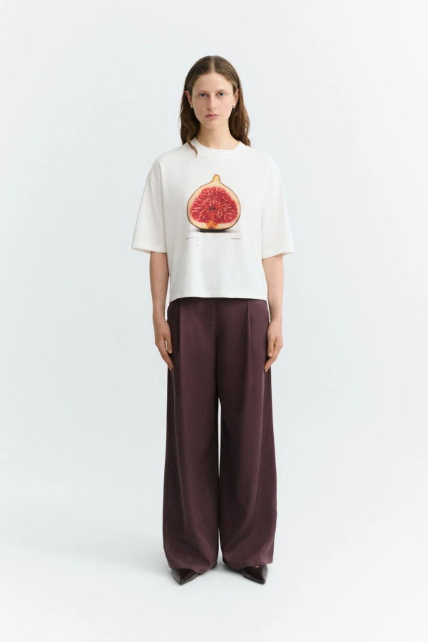 Thinking MU Figa White Lena Tee