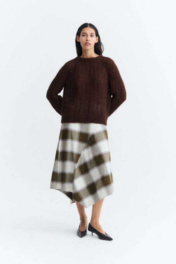 Thinking MU Indira Skirt - Ashe Checks